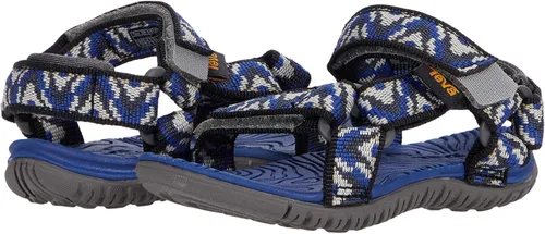 Vista 2 de Teva Sandalia unisex T Hurricane 3 para niños Balboa Fucshia Rojo