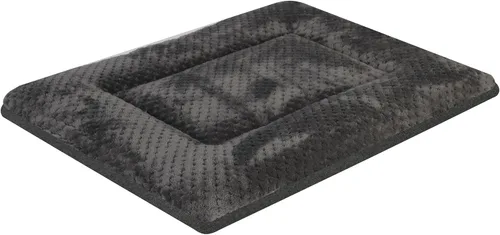 Vista 7 de Tapete de cama para perro de 24 x 18 pulgadas, cama para perros pequeños Gris-oscuro