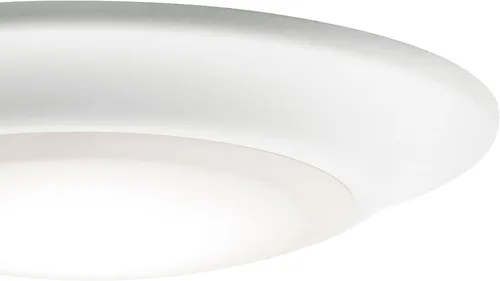 Vista 3 de Kichler Lighting 43878WHLED30 - Foco LED Downlight Gen I, color blanco, 6 pulgadas Luz blanca cálida de 3000K con rendimiento regulable y fácil