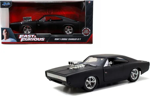 Vista 7 de Jada Toys Fast & Furious 1: 24 Diecast 1970 Dodge Charger Street