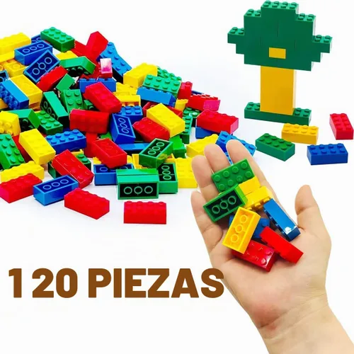 Vista 9 de Taken All Juego de 120 bloques de construcción clásicos de bloques de construcción MOC de 2 x 4 piezas de ladrillos básicos de construcción, piezas