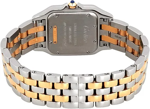 Vista 4 de Cartier Panthere W2PN0007 - Reloj para mujer con esfera plateada