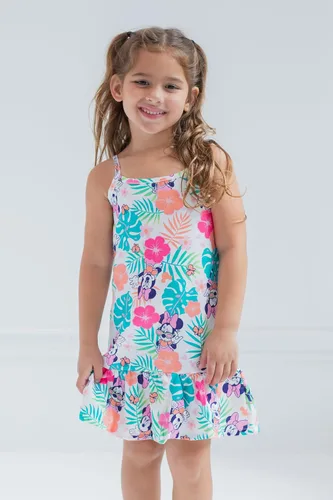 Vista 6 de Disney Mickey Mouse Minnie Mouse - Vestido sin mangas para niñas pequeñas y grandes