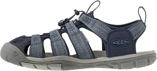 Vista 14 de KEEN Clearwater CNX - Sandalias ligeras para hombre con puntera cerrada, senderismo y agua Capitán del cielo/Negro