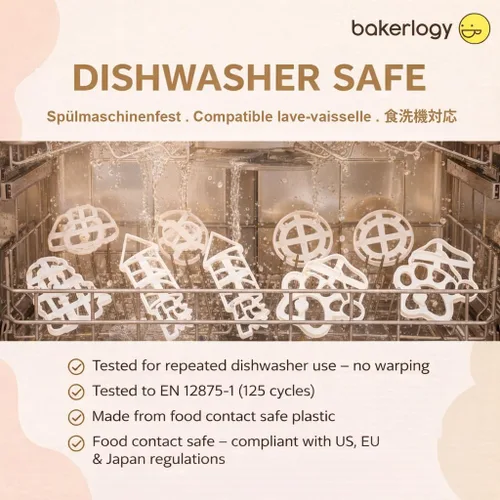Vista 6 de Cortador de galletas Planchette liso, 1 pieza - Bakerlogy