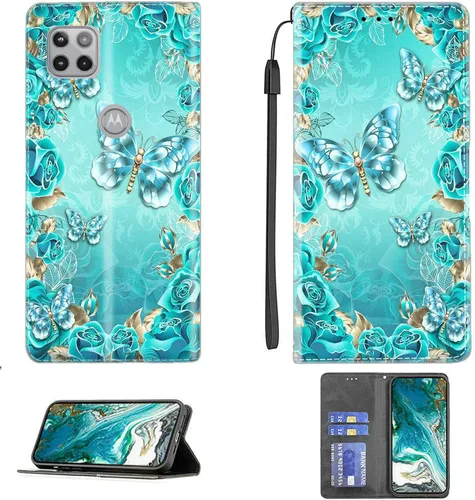 Vista 118 de jioeuinly ATT Motivate 2 - Funda compatible con ATT Motivate 2, funda con soporte abatible y cierre magnético DJS