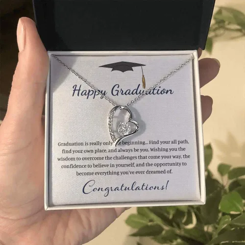 Vista 3 de ZephariO Graduation Necklace For Her 2023 - Graduation Necklace 2019 For Women, Cadenas De Plata 925 Para Mujer, Regalos Para Graduacion 2023, Gift