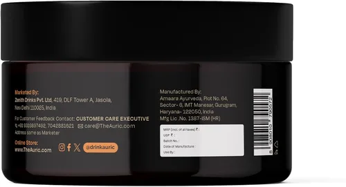 Vista 7 de Auric Shilajit/Shilajeet Energy 60 Cápsulas Shilajit puro probado en laboratorio