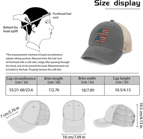 Vista 7 de 45 47 Hat for Men Baseball Caps Vintage Cap