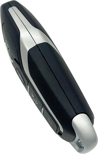 Vista 6 de Funda para llave inteligente Fit para Ford Fusion Mustang Explorer Edge con 5 botones, llave remota sin llave, cubierta de llave inteligente