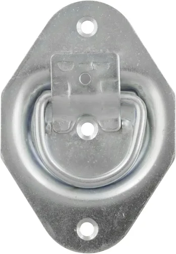 Vista 5 de CURT 83601 - Anclaje de amarre con anillo de cuerda de remolque empotrado de 1-3/8 x 1-7/8 pulgadas, capacidad de 1,200 libras