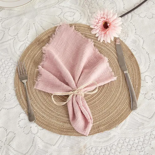 Vista 50 de BALCONY & FALCON Mantel Rectangular de Lino Sintético Impermeable Lavable Limpiable Cubierta de Mesa para Decoración de Mesa de Cocina Comedor