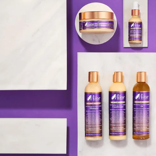 Vista 5 de The Mane Choice Ancient Egyptian - Acondicionador antídoto antirotura y reparación para cabello enrollado, ondulado y rizado, hidrata y fortalece tu