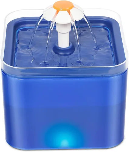 Vista 7 de Jowxsx Boquilla de fuente de agua para mascotas, flor amarilla de repuesto para cabeza para fuente de gato, dispensador automático de agua potable