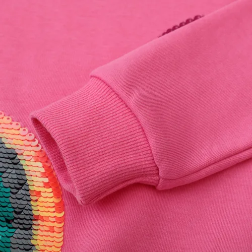 Vista 33 de Sudaderas para niñas pequeñas, cuello redondo, sin botones, de manga larga, para invierno, casual, ropa 2T-7T, Dinosaurio
