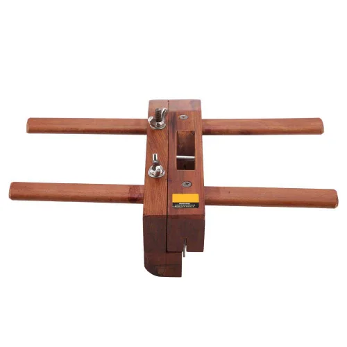 Vista 7 de Plano de mano de doble mango, plano de recorte de alisado de madera de palisandro de precisión para reparación de muebles de carpintería