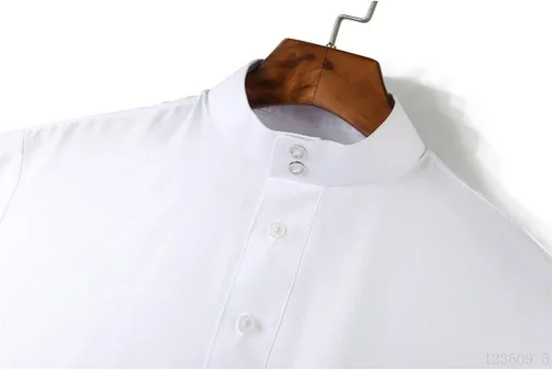 Vista 8 de Bata de manga larga de Thobe Jubba Dishdasha para hombre, vestido musulmán Ramadán, ropa islámica de Oriente Medio