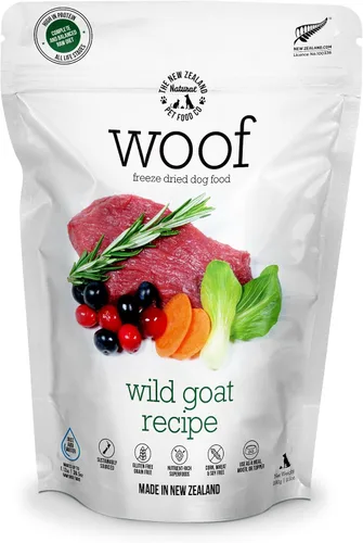 Vista 14 de The New Zealand Natural Pet Food Co Woof Alimento Liofilizado para Perros - Venado Salvaje, Alto en Proteínas, Complemento Alimenticio y Golosinas