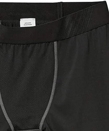 Vista 5 de Tienda Essentials Pantalones cortos de control de capa base para hombre de 6 pulgadas