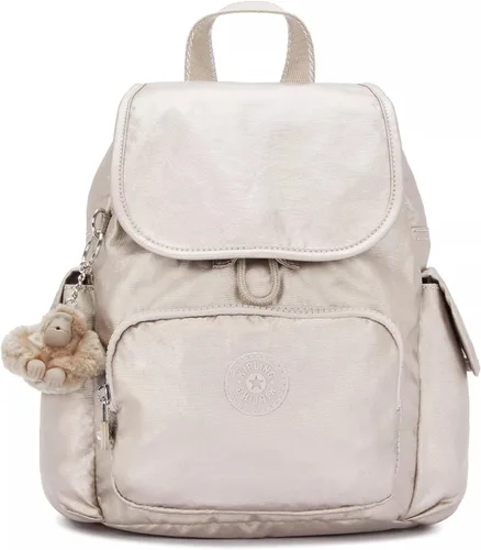 Vista 22 de Kipling Mini mochila City Pack para mujer, mochila ligera y versátil Negro (Black Noir)