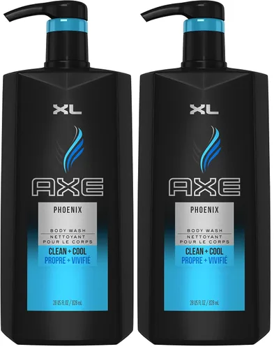 Vista 9 de AXE Gel de baño para hombres, Phoenix, 28 oz con bomba