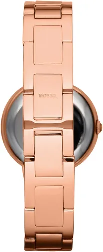 Vista 7 de Fossil Virginia - Reloj de cuarzo de acero inoxidable con detalles de cristal para mujer, Virginia - ES3282
