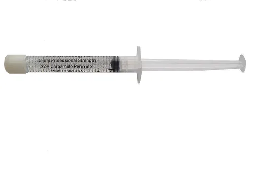 Vista 2 de Dispensadores de jeringas de gel blanqueador de dientes 22% de peróxido de carbamida, 10 jeringas de gel blanqueador de dientes de 0.1 fl oz