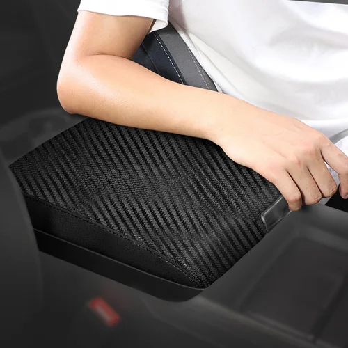 Vista 13 de Funda de repuesto para reposabrazos de consola central, adecuada para Dodge Ram 1500 2500 3500 2013-2018 con consola de asiento de salto, protector