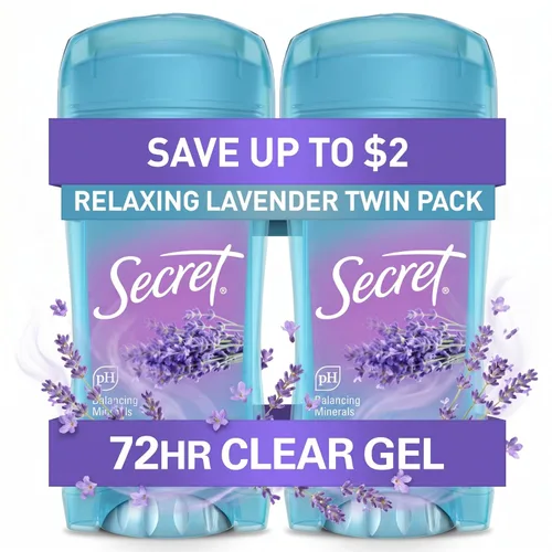 Vista 15 de Secret Fresh Desodorante antitranspirante para mujer, protección transpirable contra el sudor y el olor durante 72 horas, frescura instantánea