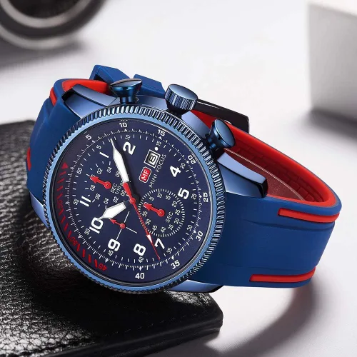 Vista 4 de AIMES Watch for Men Sport Military Waterproof Chronograph Mens Watches Analog Quartz Big Face Classic Stylish Fashion Casual Designer Business Work
