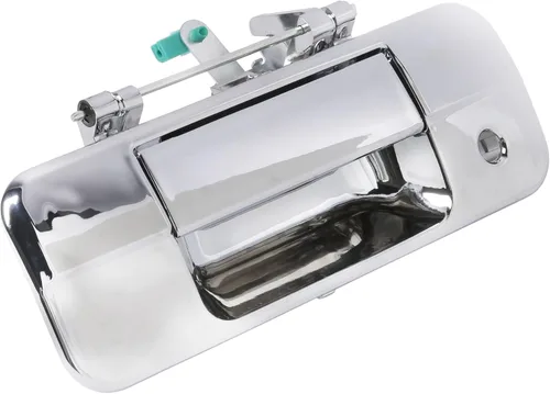 Vista 8 de Gledewen Manija de pestillo de portón trasero con llave para Toyota Tundra 2007-2013 Reemplaza # 69090-0C040, 690900C040, 81213