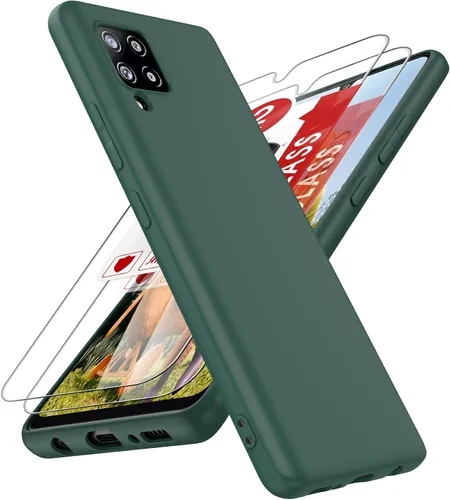 Vista 128 de LeYi Funda para Motorola Moto G Play 4G 2024: Funda para Moto G Play 4G 2024 con funda delgada y antiarañazos, silicona líquida a prueba de golpes