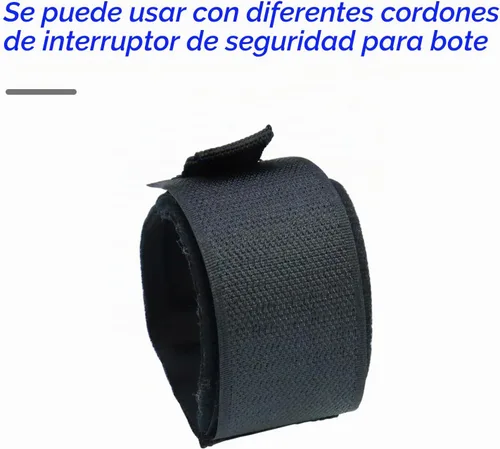 Vista 5 de Cordón para interruptor de ataque de barco, correa de muñeca flotante universal para moto acuática, reemplazo ajustable