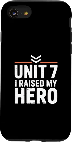 Vista 18 de Unit 7 I Raised My Hero Military Parent Pride Case for iPhone 17