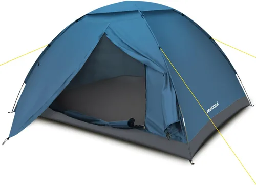 Vista 11 de JAICOM Tienda de campaña para 1/2/4 personas: tienda de campaña ligera para mochileros, impermeable, resistente al viento, fácil instalación