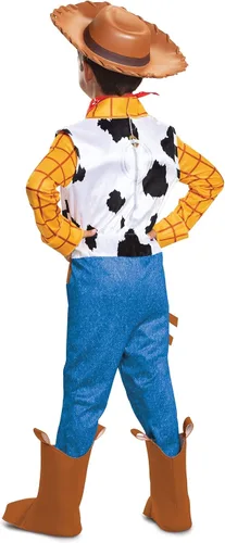 Vista 2 de Toy Story - Disfraz de Woody Deluxe para niños pequeños 2T