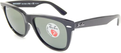 Vista 2 de Ray Ban Wayfarer Gafas de sol polarizadas RB2140 90158 NegroG-15 XLT polarizadas 2126in