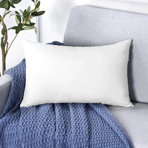 Vista 8 de Artscope Cojín rectangular de alta calidad para sofá, cama, cojín decorativo para interiores, 12 x 20 pulgadas