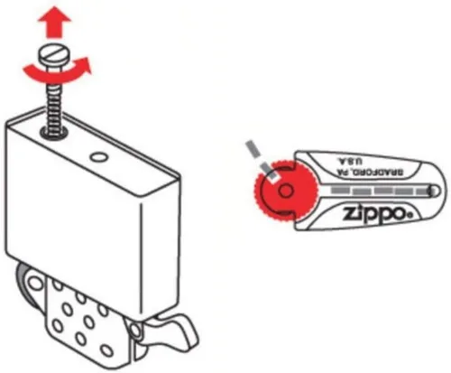 Vista 7 de Zippo - Dispensador de pedernal 24 paquetes incluidos