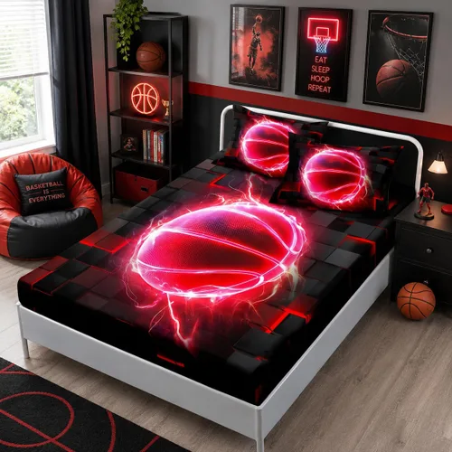 Vista 34 de HOSIMA - Juego de ropa de cama con diseño de ajolote para decoración de dormitorio infantil, patrón de dibujos animados espaciales Kawaii, animales