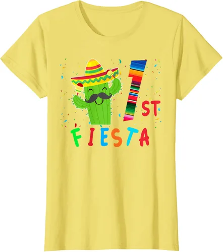Vista 76 de Camiseta mexicana para fiesta temática de cumpleaños a juego, Negro, S