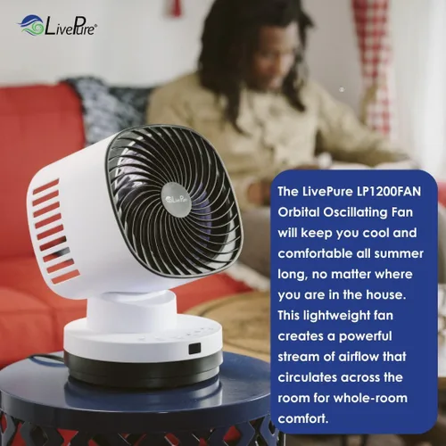 Vista 6 de LivePure LP1200FAN-T Ventilador oscilante Air Fury