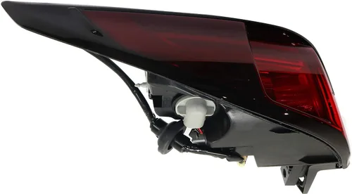 Vista 3 de Evan Fischer Conjunto de luz trasera compatible con Mazda CX-5 exterior 2017-2018 con luz distintiva lado del conductor