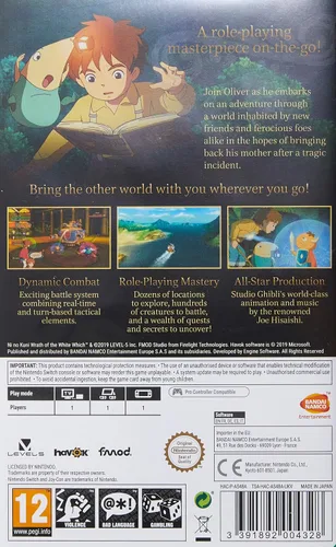 Vista 2 de Ni No Kuni Wrath Of The White Witch (Nintendo Switch)