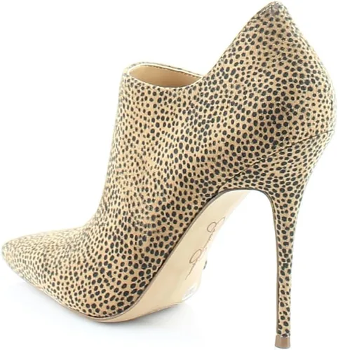 Vista 3 de Jessica Simpson Botines Carolie de piel sintética con plantilla cómoda para mujer