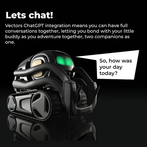 Vista 10 de Anki Vector 2.0 "Se siente vivo La personalidad y la presencia son