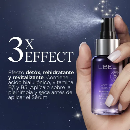 Vista 3 de L'BEL - Nocturne Hidratante Facial Renovación Nocturna