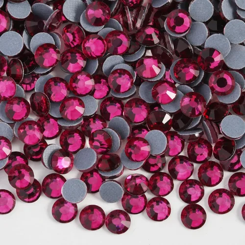 Vista 46 de 6000 diamantes de imitación termoadhesivos a granel, diamantes de imitación azules para ropa de manualidades, cristales termoadhesivos para Zafiro