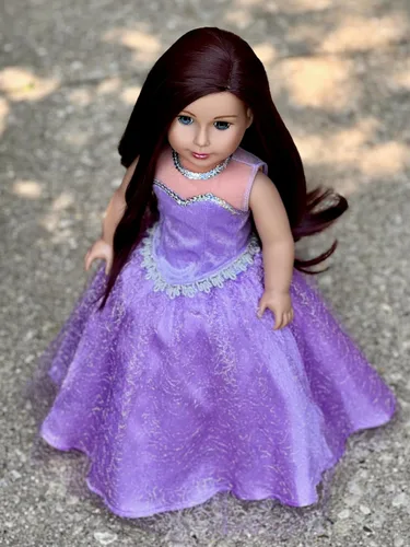 Vista 3 de Misty Lilac - Conjunto de 2 piezas para muñecas de 18 pulgadas - (Doll no incluido)