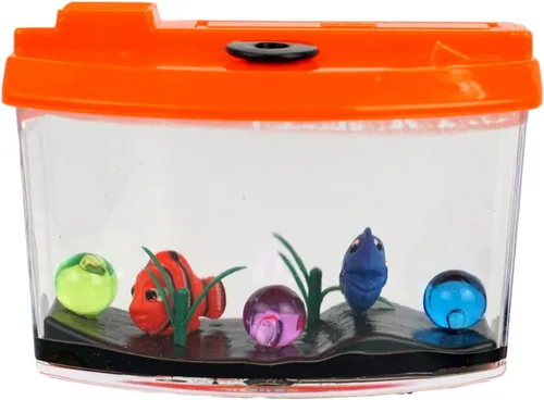Vista 5 de JA-RU Magic Grow-Acuario - Juego de juguetes de crecimiento de peces (1 unidad) Juguetes de expansión de agua Animales que crecen en agua Juguetes